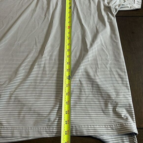 Under Armour HeatGear Mens XXL Striped Short Sleeve Polo - Picture 7 of 7